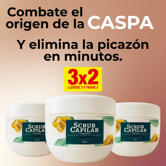Exfoliante Capilar con Maracuyá: Di Adiós a la Caspa y a la Picazón